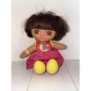 Dora The Explorer Sweet Dreams Mattel 2011 Talking Bi-Lingual 12-Inch Doll Works